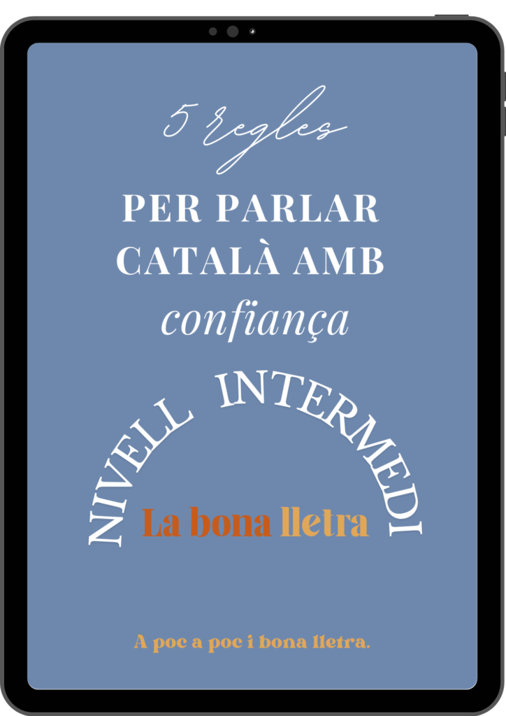 Guia gratuïta 5 regles per parlar català amb confiança